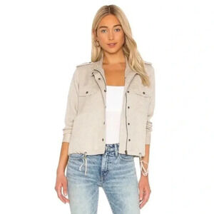 RAILS Collins Jacket in White Mini Cheetah